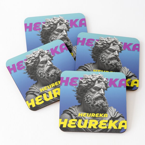 Item preview, Eureka! Greek Bust – Classical Philosophy & Science designed and sold by Mauswohn.