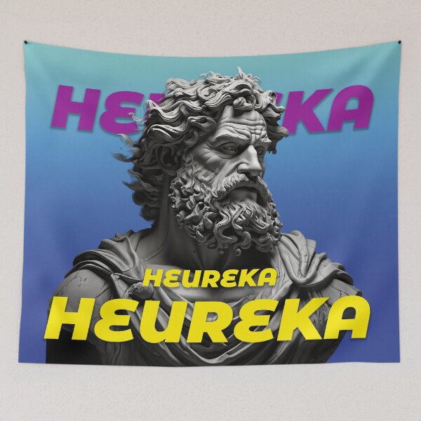 Item preview, Eureka! Greek Bust – Classical Philosophy & Science designed and sold by Mauswohn.