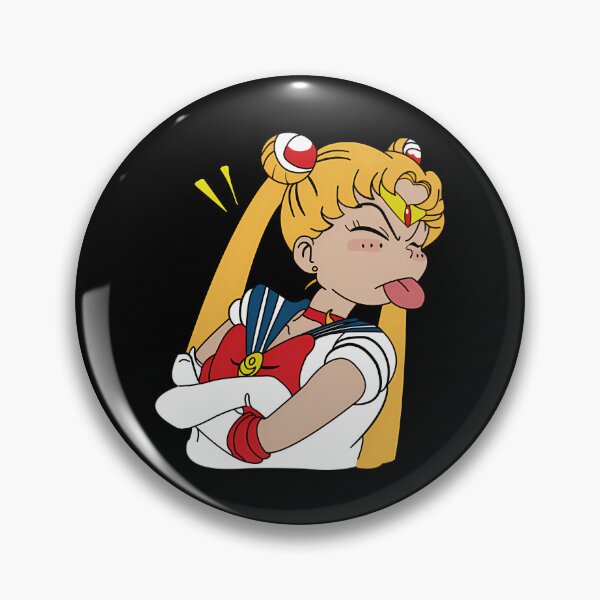 Item preview, Sailor Moon Funny Face designed and sold by venuaravind.