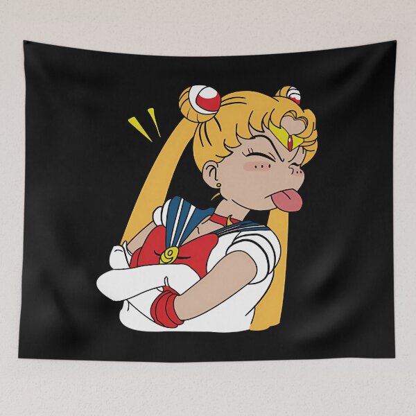 Item preview, Sailor Moon Funny Face designed and sold by venuaravind.