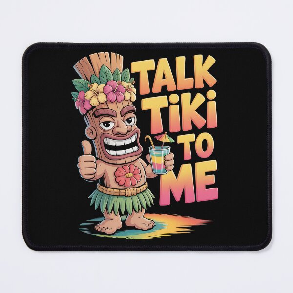 Item preview, tropical humor - beach party jokes - tiki puns - funny luau - drunk tiki - luau crew - tiki squad - hawaiian party - island vibe - grumpy tiki - funny drink - cocktail cartoon - tropical drink designed and sold by JansenGS.