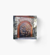 Wine Cellar Door ! Acrylic Block