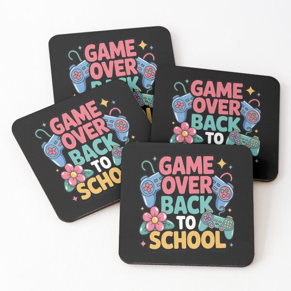 Item preview, Game Over Back to School First Day of Class Students designed and sold by TeamLequid.