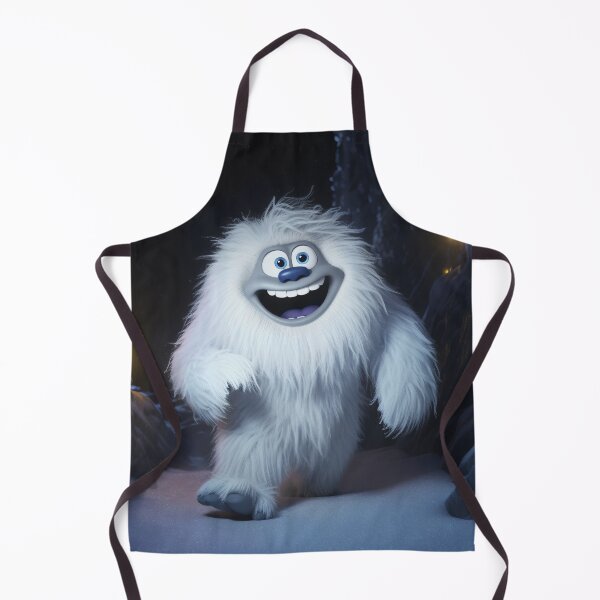 Item preview, Sweet White Yeti – Cheerful Monster in the Snow designed and sold by Mauswohn.