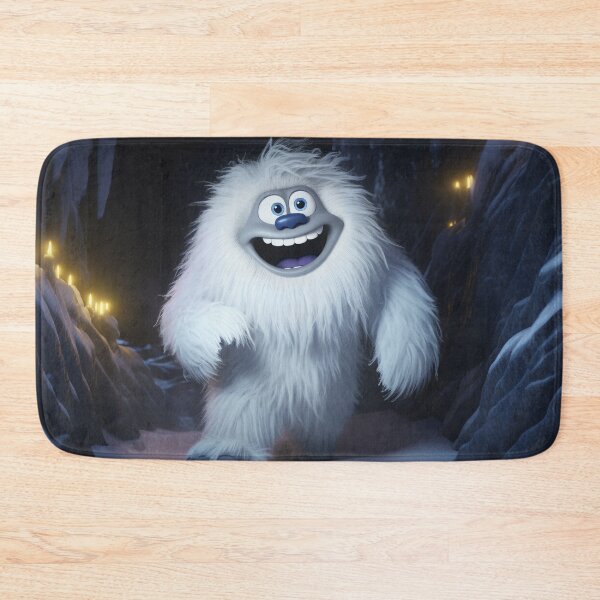 Item preview, Sweet White Yeti – Cheerful Monster in the Snow designed and sold by Mauswohn.