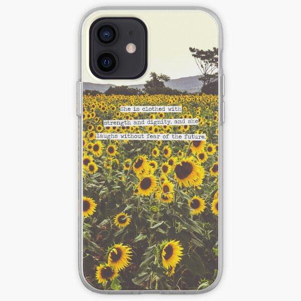 She is clothed with strength and dignity iPhone Soft Case
