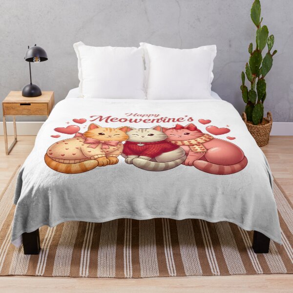 Item preview, Happy Meowentines Cute Valentine Cat Lovers designed and sold by AmyLeeKawaii.