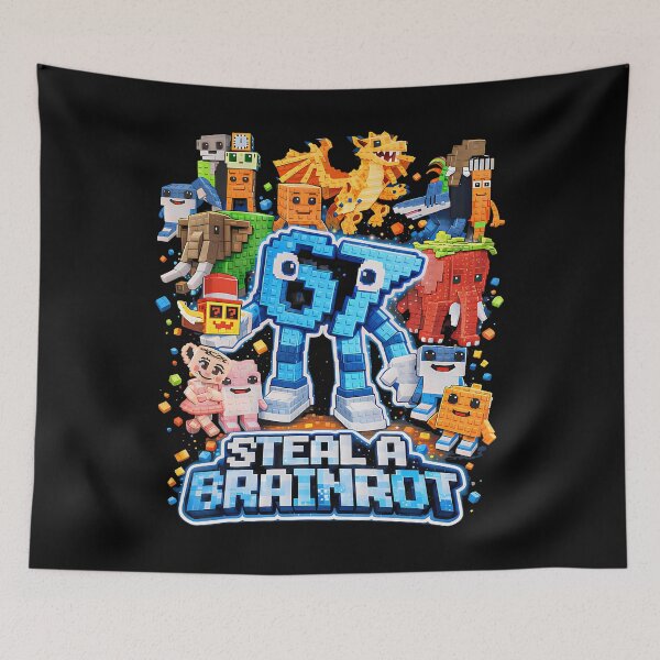 Item preview, 67 Six Seven 6-7 - Funny Italian Brainrot Kids Gaming Meme designed and sold by venuaravind.