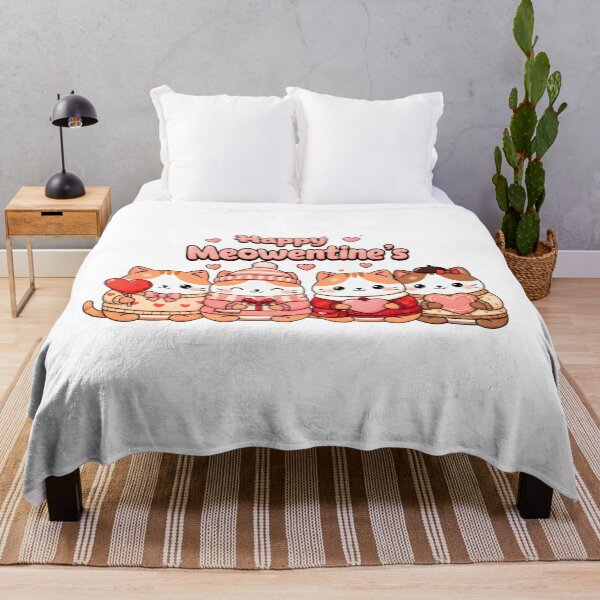 Item preview, Happy Meowentines Kawaii Cat Valentine Lovers designed and sold by AmyLeeKawaii.
