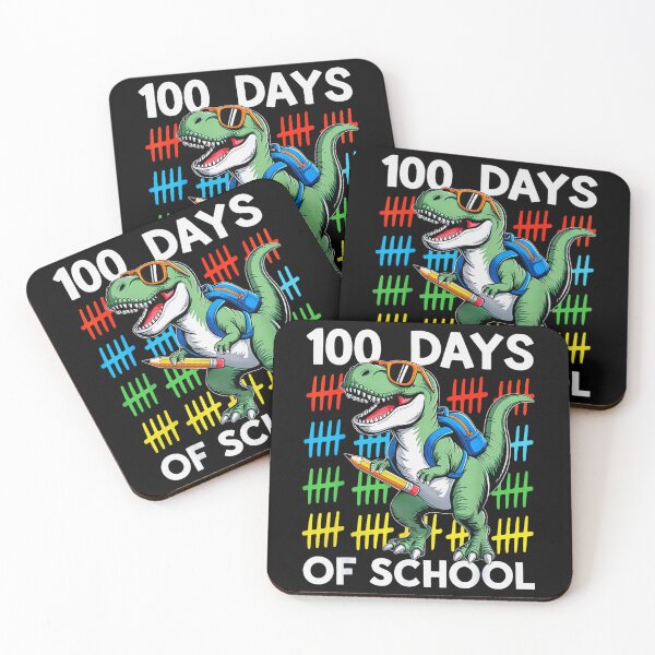 Item preview, Cute T-Rex Dinosaur 100 Days of School Happy 100th Day Celebration designed and sold by RenettaFunky.