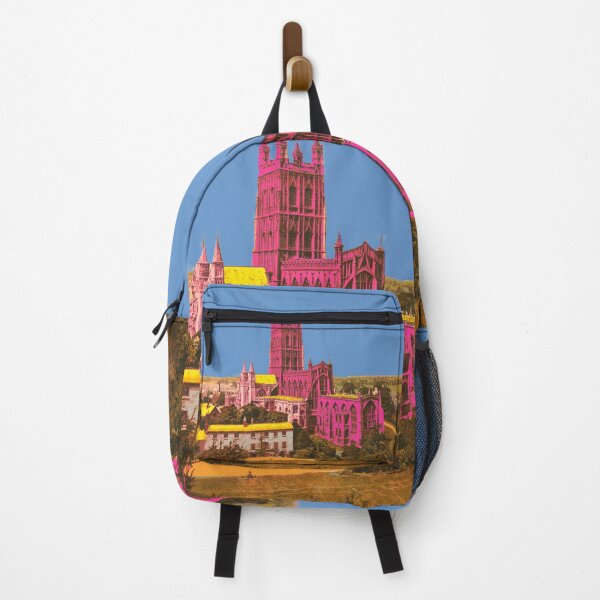 Item preview, Gloucester Cathedral Pop Art – Historic Architecture Pink designed and sold by Mauswohn.