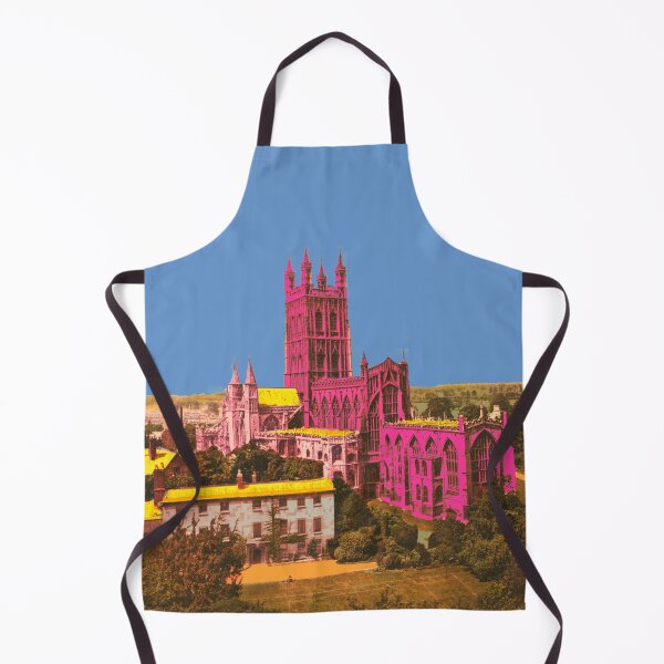 Item preview, Gloucester Cathedral Pop Art – Historic Architecture Pink designed and sold by Mauswohn.
