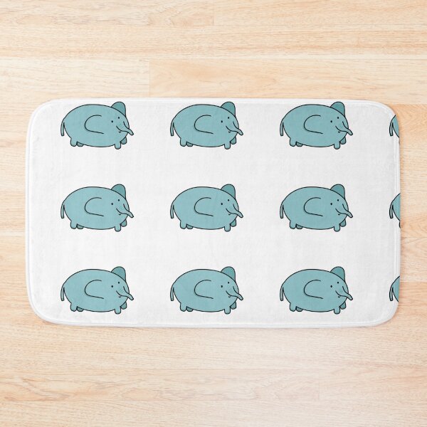 Item preview, fat cartoon elephant sticker designed and sold by spacey-kaceyy.