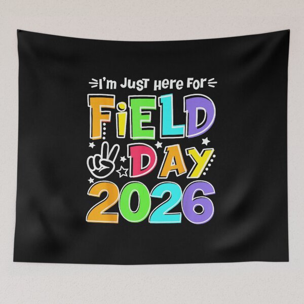Item preview, Colorful Field Day 2026 Just Here For The Fun School Event designed and sold by RenettaFunky.