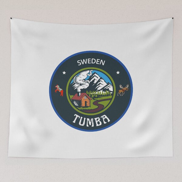 Item preview, Emblema de Tumba Suecia | Diseño de insignia de viaje escandinava designed and sold by World Designs.