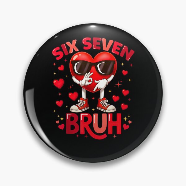Item preview, Valentine Six Seven Bruh Cool Hearts Sunglass 67 Men Boys designed and sold by Juansustait.