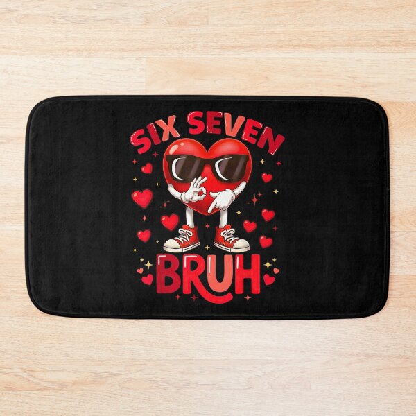 Item preview, Valentine Six Seven Bruh Cool Hearts Sunglass 67 Men Boys designed and sold by Juansustait.