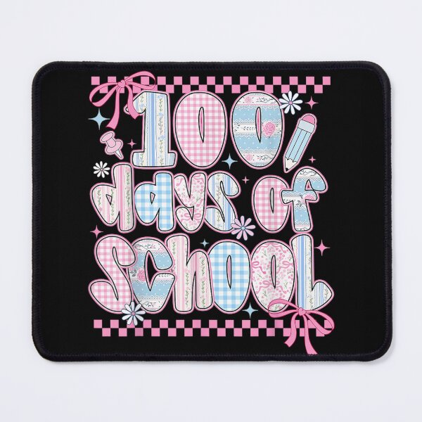 Item preview, Girly Floral Coquette Aesthetic One Hundred Days Of School Pattern Design designed and sold by RannaHile.