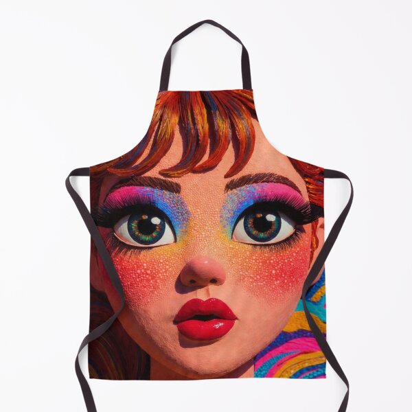 Item preview, Vibrant Pop Art Animated Portrait Close-Up designed and sold by ChinzorigBAY.
