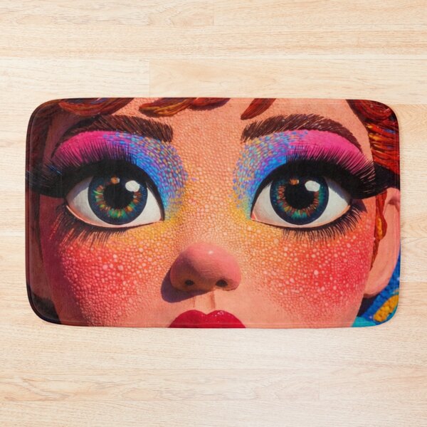 Item preview, Vibrant Pop Art Animated Portrait Close-Up designed and sold by ChinzorigBAY.