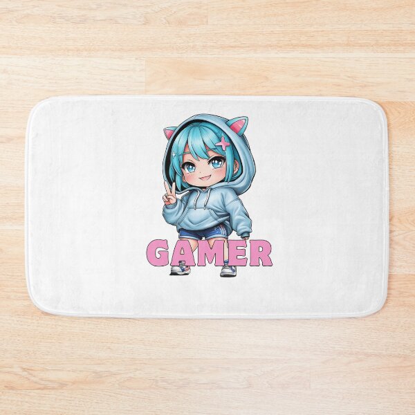 Item preview, Gamer Girl – Cute Chibi Animation designed and sold by Rasheedaholik.