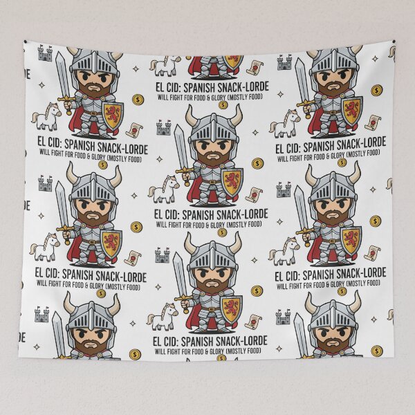Item preview, El Cid: Spanish Snack-Lorde – Fighting for Flavor designed and sold by MaisonLouis.
