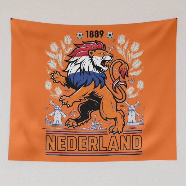Item preview, Netherlands Soccer Heritage Lion designed and sold by Majorprint.