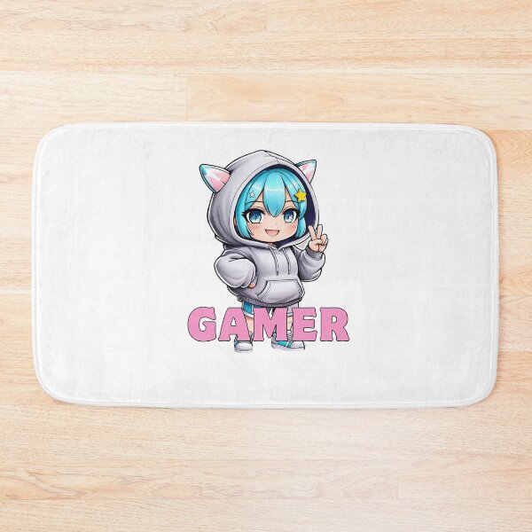 Item preview, Kawaii Gamer Girl – Chibi Gaming designed and sold by Rasheedaholik.