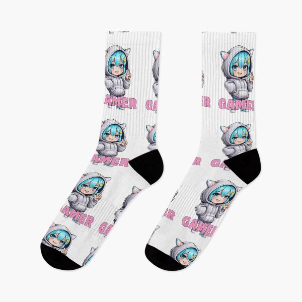 Item preview, Kawaii Gamer Girl – Chibi Gaming designed and sold by Rasheedaholik.