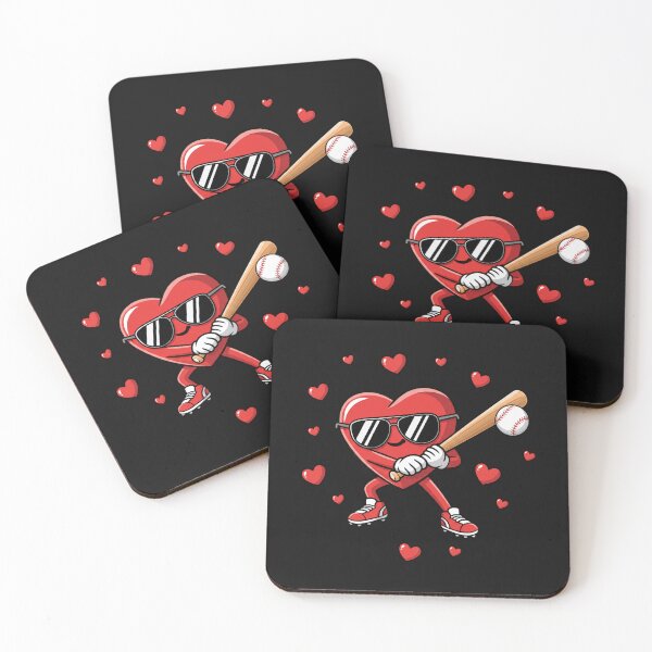 Item preview, Cool Baseball Heart Sunglasses Valentine’s Day Sports Lover T-shirt designed and sold by ViviWyco.