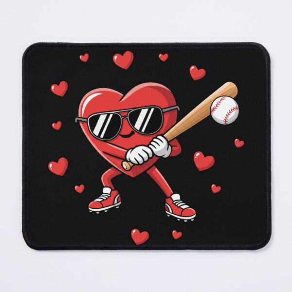 Item preview, Cool Baseball Heart Sunglasses Valentine’s Day Sports Lover T-shirt designed and sold by ViviWyco.