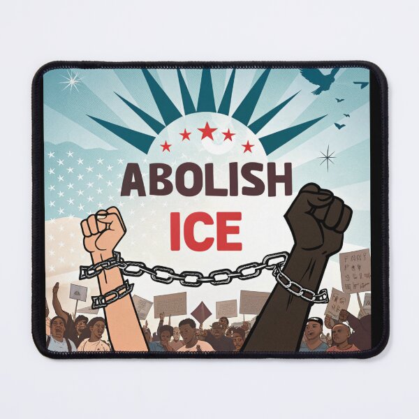Item preview, ABOLISH ICE Protest Graphic – Human Rights Activism Design designed and sold by TJprint.