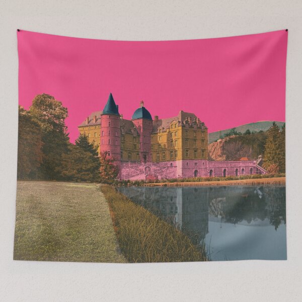 Item preview, Vizille Castle, France – Historical Architecture Pop Art designed and sold by Mauswohn.