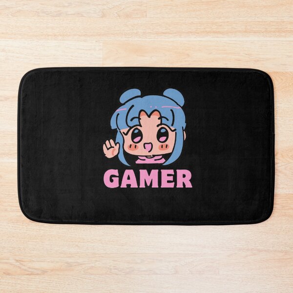 Item preview, Cute Chibi Gamer Girl – Animation Drawing designed and sold by Rasheedaholik.