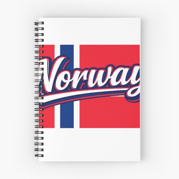 Item preview, Norway Flag Design – Norwegian Pride Minimal Typography Art designed and sold by GarnerSupplyCo.
