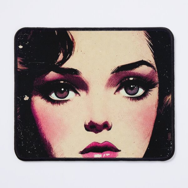 Item preview, Vibrant Pop Art Animated Portrait Close-Up designed and sold by ChinzorigBAY.