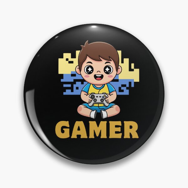 Item preview, Gamer Boy – Cute Cartoon Gaming designed and sold by Rasheedaholik.
