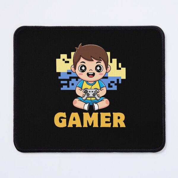 Item preview, Gamer Boy – Cute Cartoon Gaming designed and sold by Rasheedaholik.