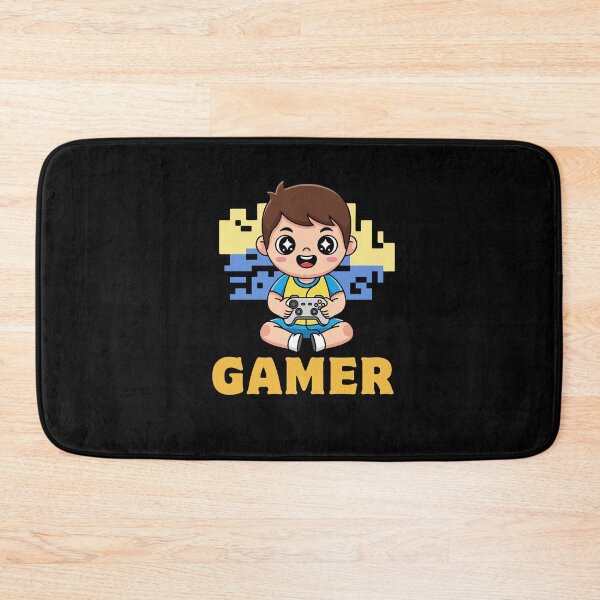 Item preview, Gamer Boy – Cute Cartoon Gaming designed and sold by Rasheedaholik.