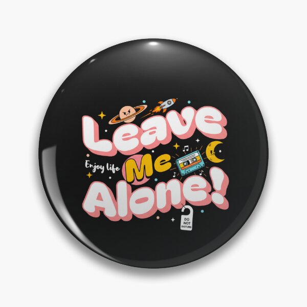 Item preview, Leave Me Alone Vintage Cartoon - Retro 90s Sarcastic Aesthetic designed and sold by Emagicc.
