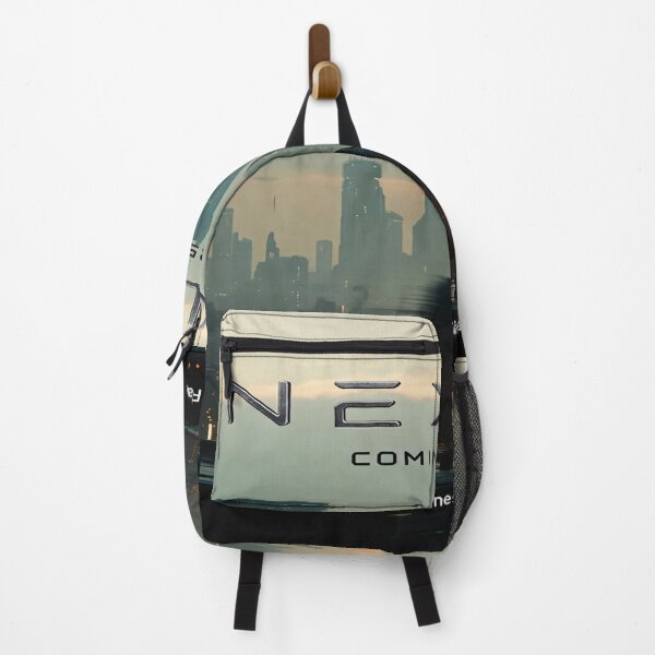 Item preview, NEXUS – Futuristic Sci-Fi Movie Poster | Dystopian Cyberpunk City Film Art (Coming 2025) designed and sold by Sushikidsntod.