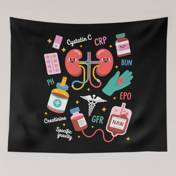 Item preview, Dialysis Nephrology Nurse Kidney Doctor RN Hemodialysis designed and sold by cosmicncozyS.