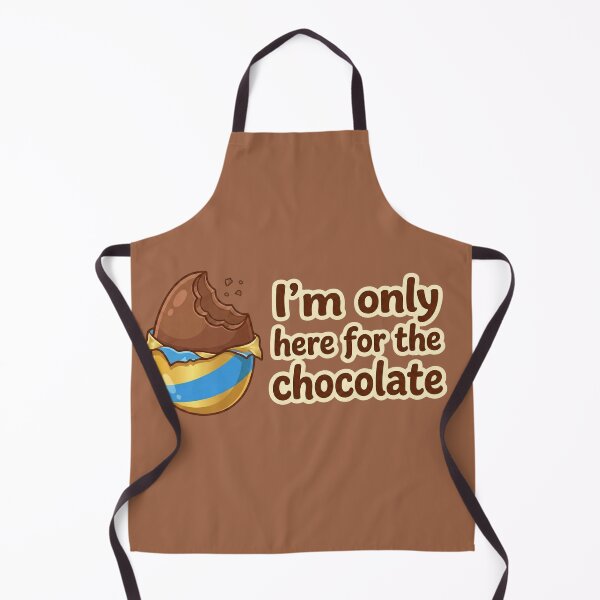 Item preview, Funny Easter Chocolate Lover - I'm Only Here For The Chocolate designed and sold by ArtsByAdriana.