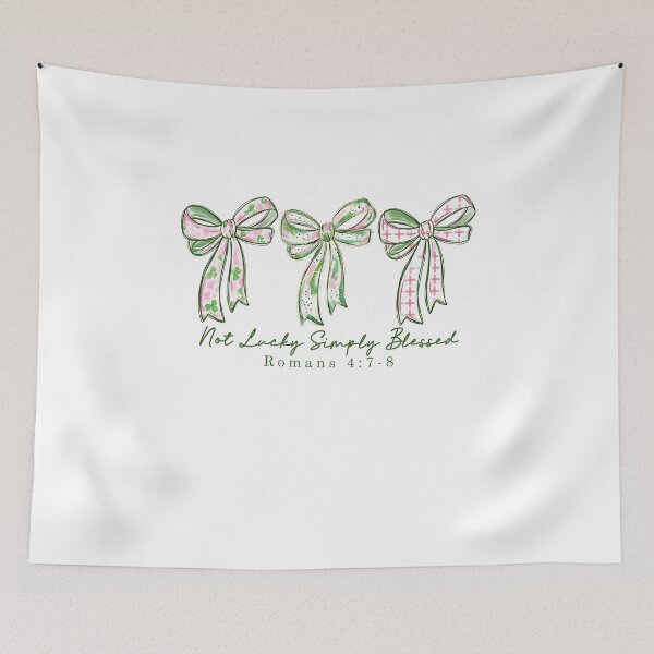 Item preview, Not Lucky Simply Blessed designed and sold by Kaydenkin.
