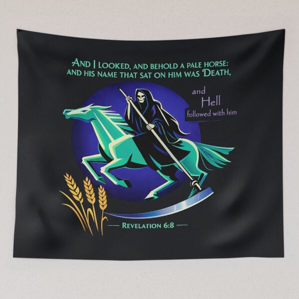 Item preview, The Pale Rider (Revelation 6:8) designed and sold by Sanctum Icons.