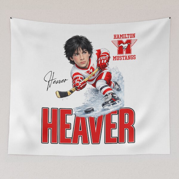 Item preview, Heaver Keanu Reeves Hockey Caricature Youngblood designed and sold by Sibombom.