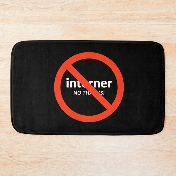 Item preview, Intrenet, no thanks! designed and sold by absurdiculous.