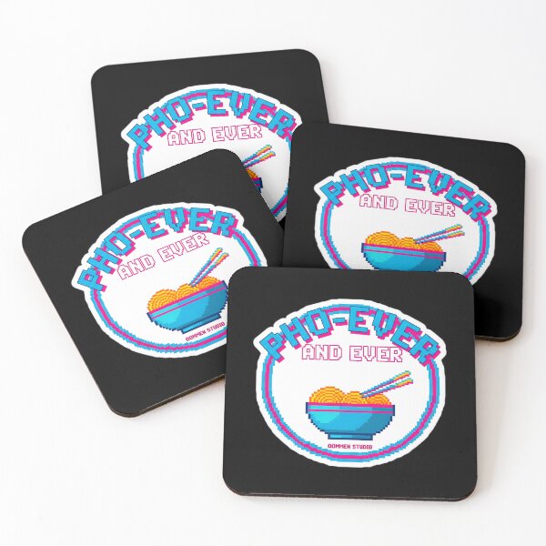 Item preview, Pho Forever End Ever Retro Pixel designed and sold by Oommen Studio .
