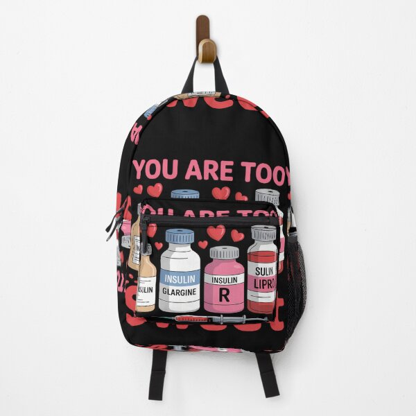 Item preview, You are Too Sweet Valentine Nurse Insulin Diabetes Humor designed and sold by SyncSusscess.