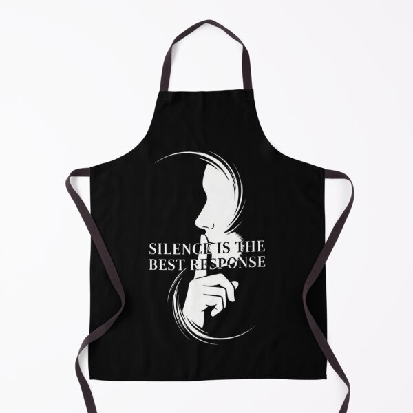Item preview, Silence Is The Best Response Quote | Minimal Stoic Mindset Design designed and sold by SV-Creation.